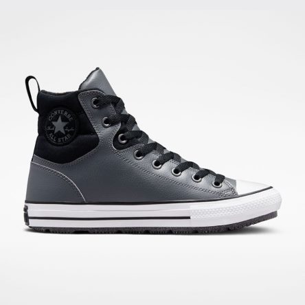 Men's Converse Chuck Taylor All Star Berkshire Water Resistant High Top Winter Boots Grey / Black | AU 34EC1A